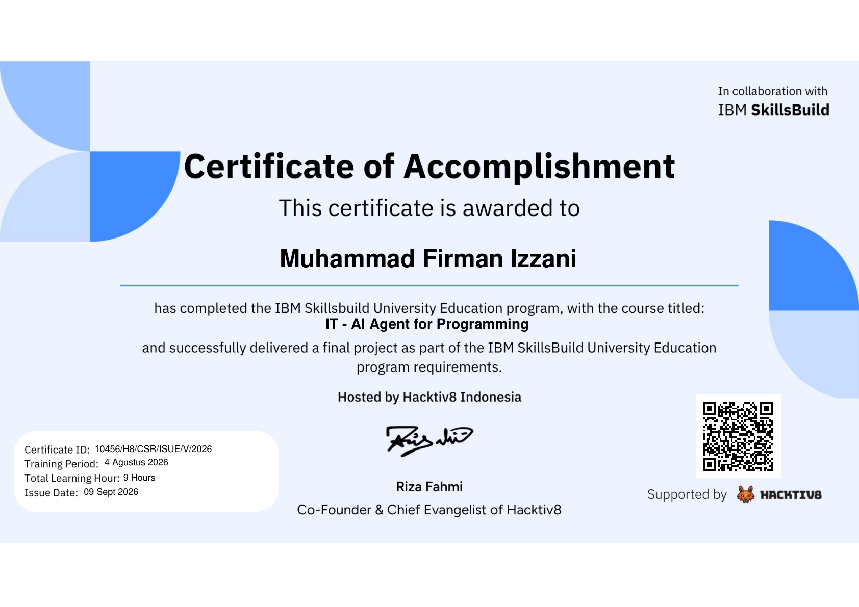 Certificate IT - AI Agent for Programming