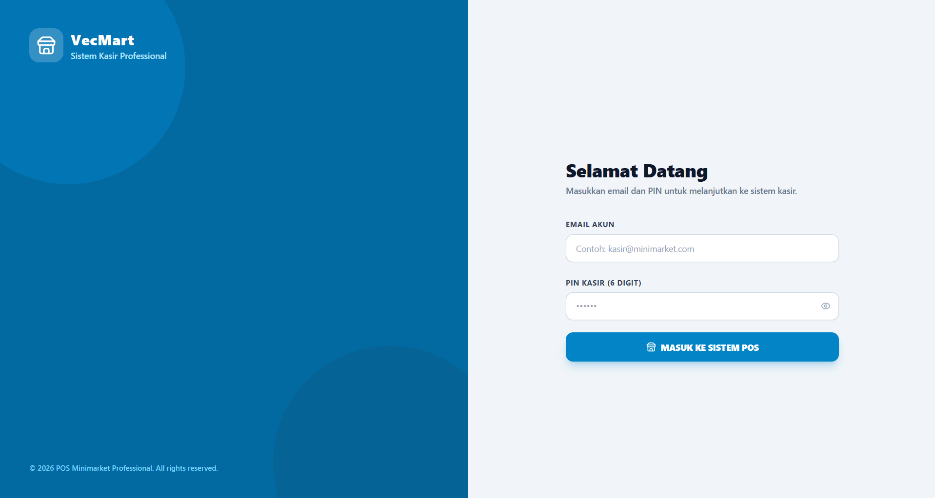 Screenshot VecMart